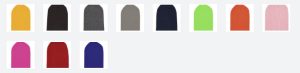 longer length knit beanie C112 colours