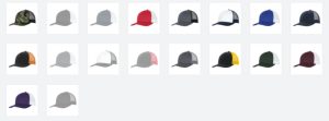 snapback trucker hat C1318 colours